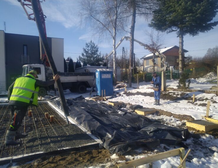 Budowa domu w Strzyżowicach