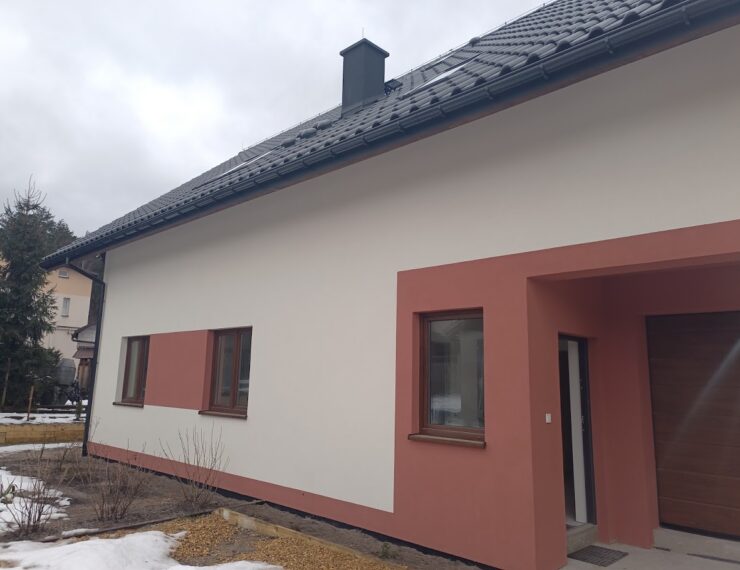 Budowa domu w Trzebini obręb Bolęcin