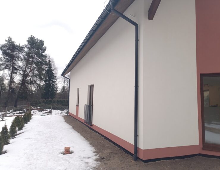 Budowa domu w Trzebini obręb Bolęcin