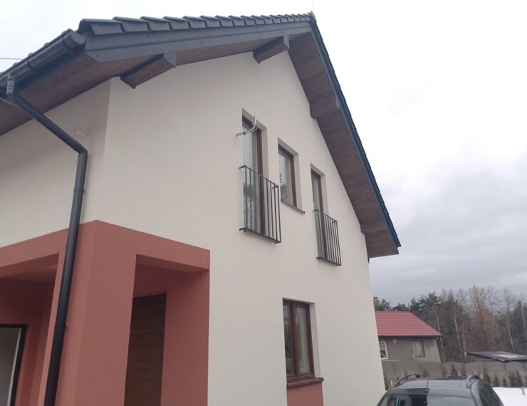 Budowa domu w Trzebini obręb Bolęcin