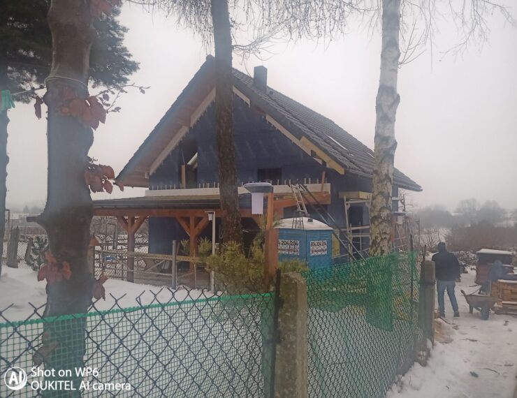 Budowa domu w Strzyżowicach