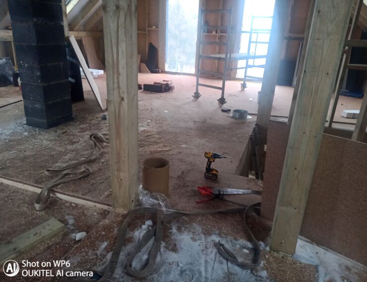 Budowa domu w Strzyżowicach