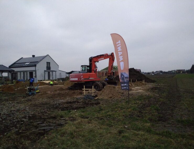 Budowa domu w Chełmie Śląskim