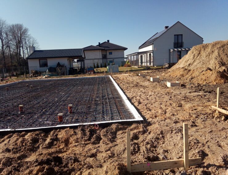 Budowa domu w Chełmie Śląskim