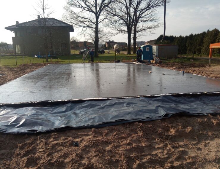 Budowa domu w Bojszowach Nowych