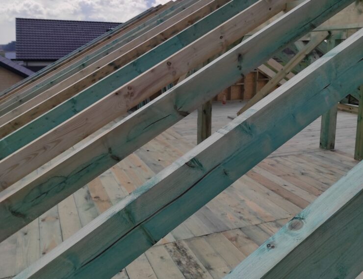 Budowa domu w Bojszowach Nowych