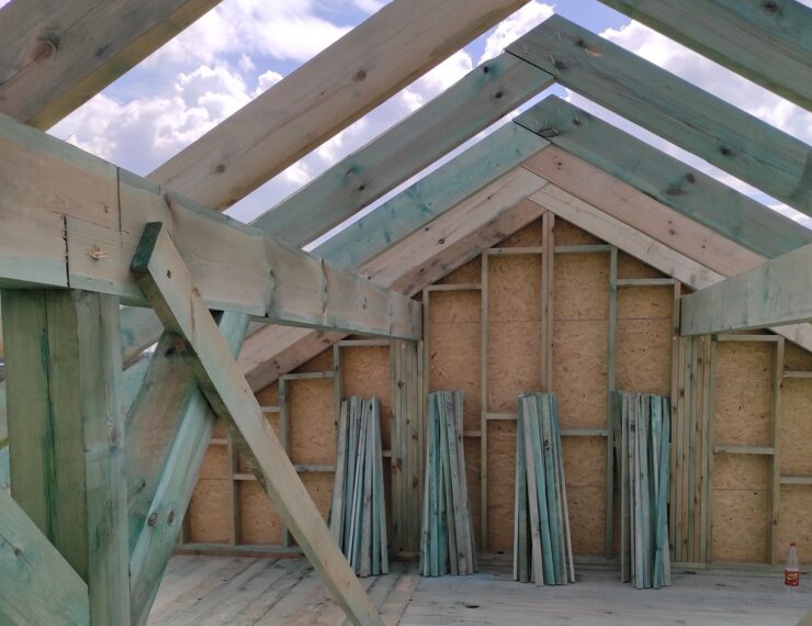 Budowa domu w Bojszowach Nowych