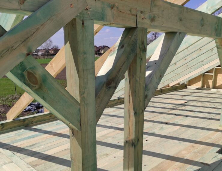 Budowa domu w Bojszowach Nowych