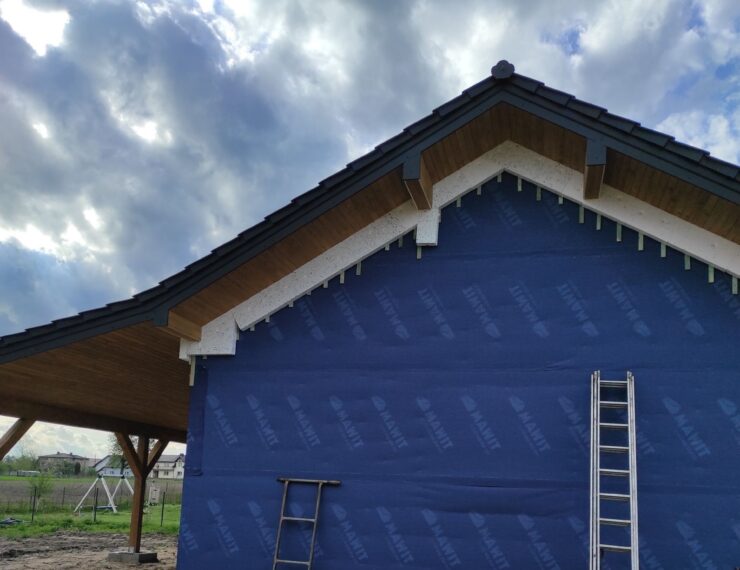 Budowa domu w Bojszowach Nowych