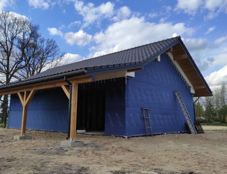 Budowa domu w Bojszowach Nowych