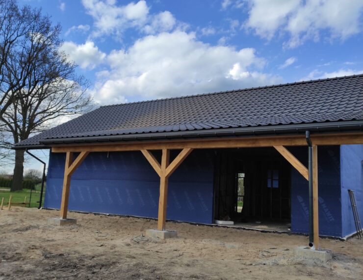 Budowa domu w Bojszowach Nowych