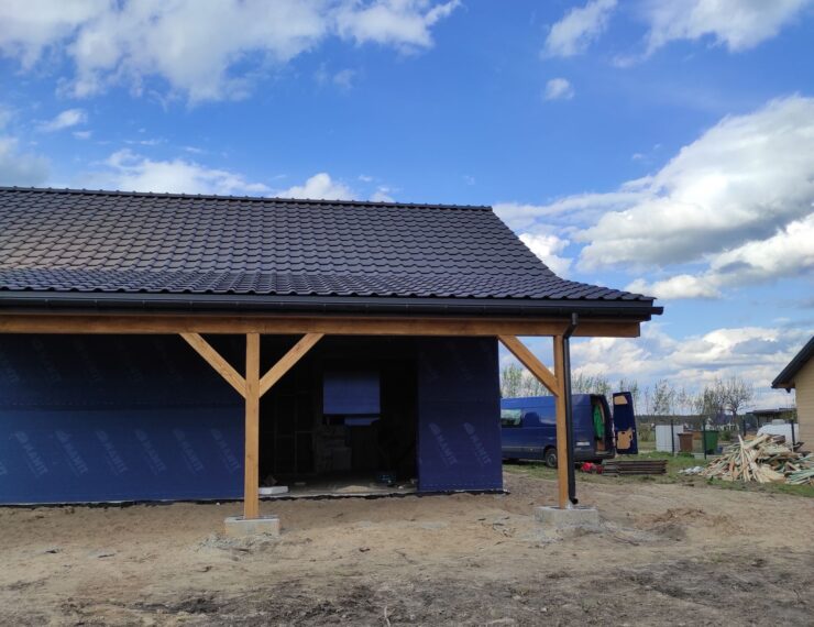 Budowa domu w Bojszowach Nowych