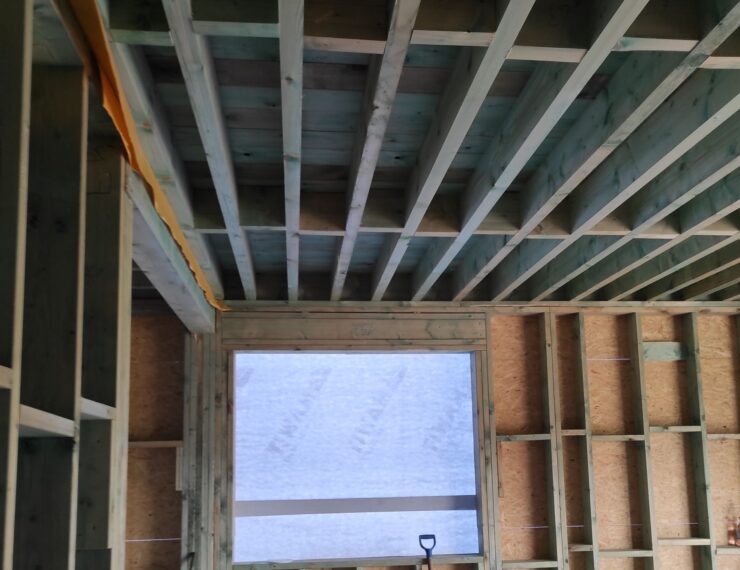 Budowa domu w Bojszowach Nowych