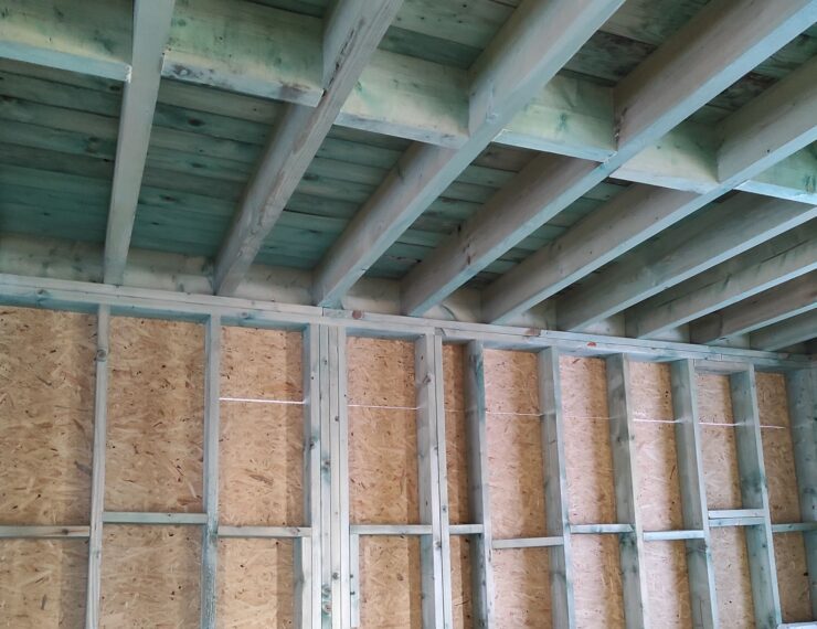 Budowa domu w Bojszowach Nowych