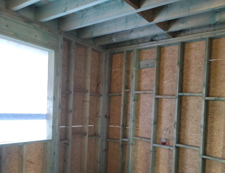 Budowa domu w Bojszowach Nowych