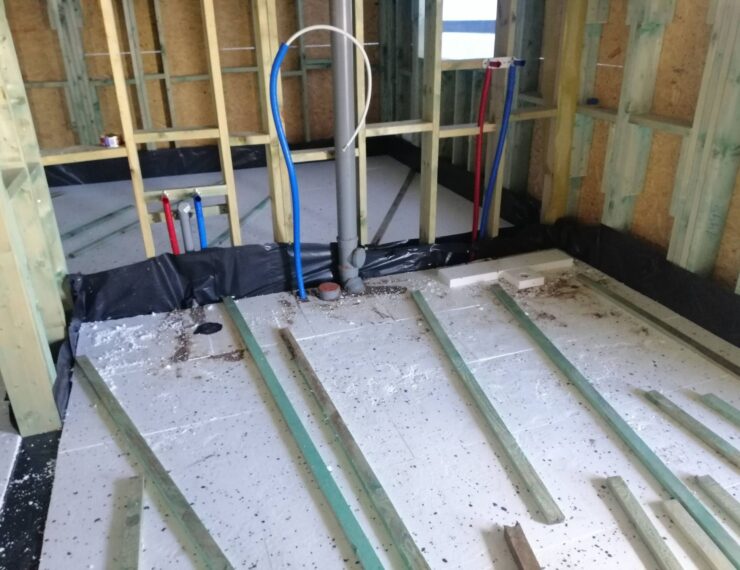 Budowa domu w Bojszowach Nowych