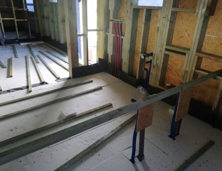 Budowa domu w Bojszowach Nowych