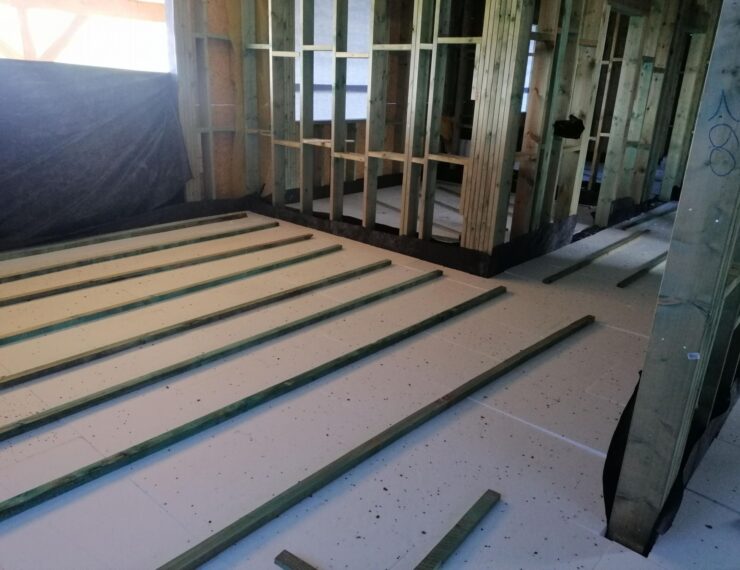 Budowa domu w Bojszowach Nowych