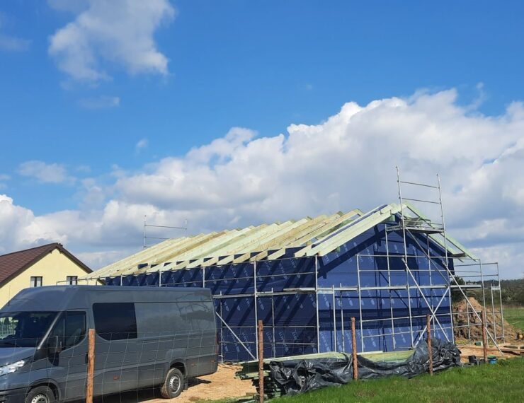 Budowa domu w Orzeszu