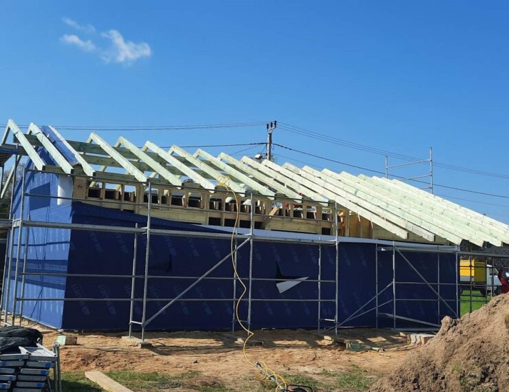 Budowa domu w Orzeszu