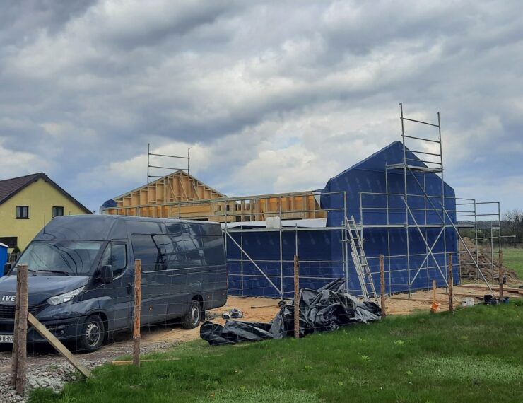 Budowa domu w Orzeszu