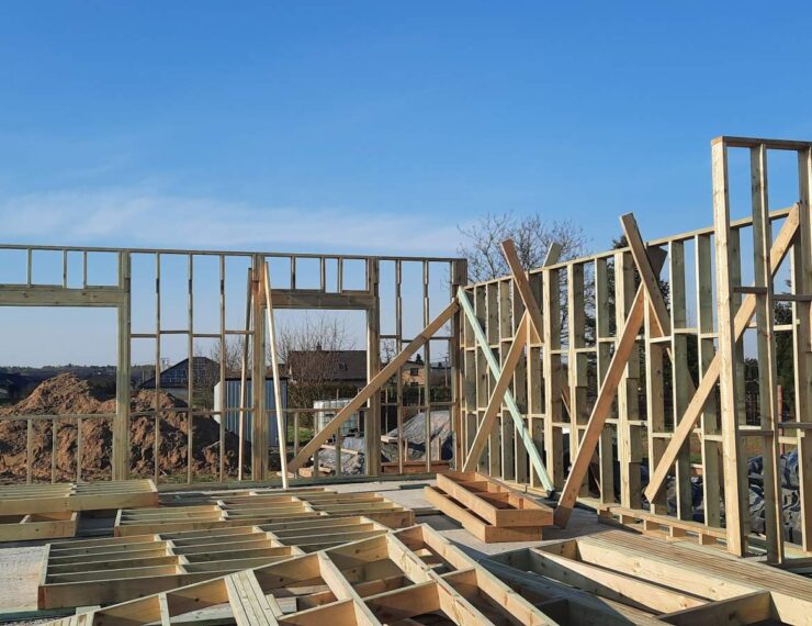 Budowa domu w Orzeszu