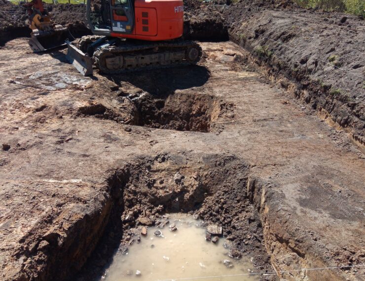 Budowa domu w Łaziskach Górnych