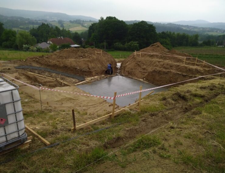 Budowa domu w Głogoczowie