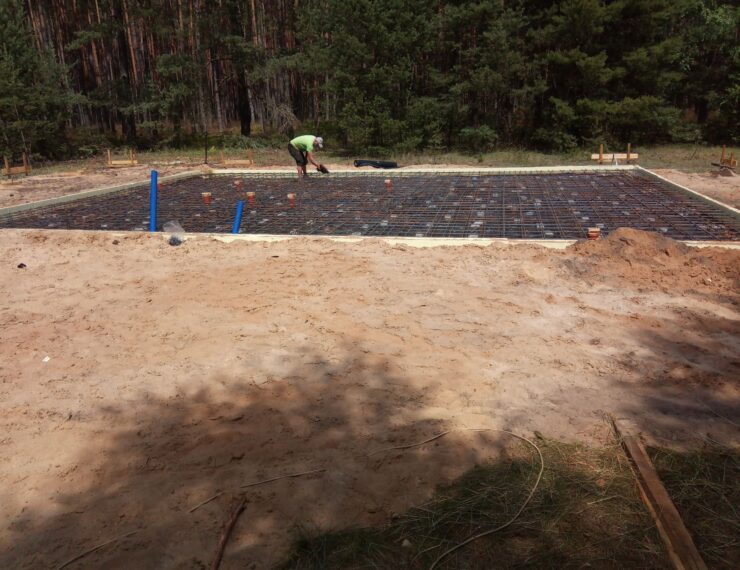 Budowa domu w Leśnej