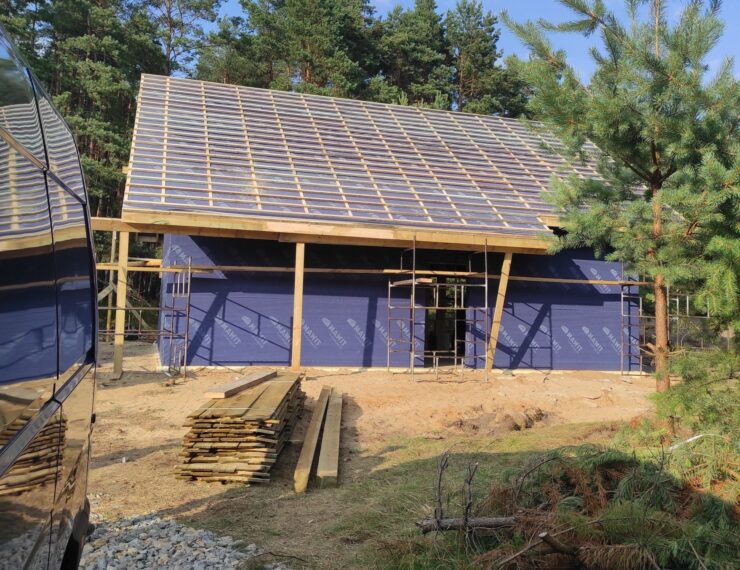 Budowa domu w Leśnej