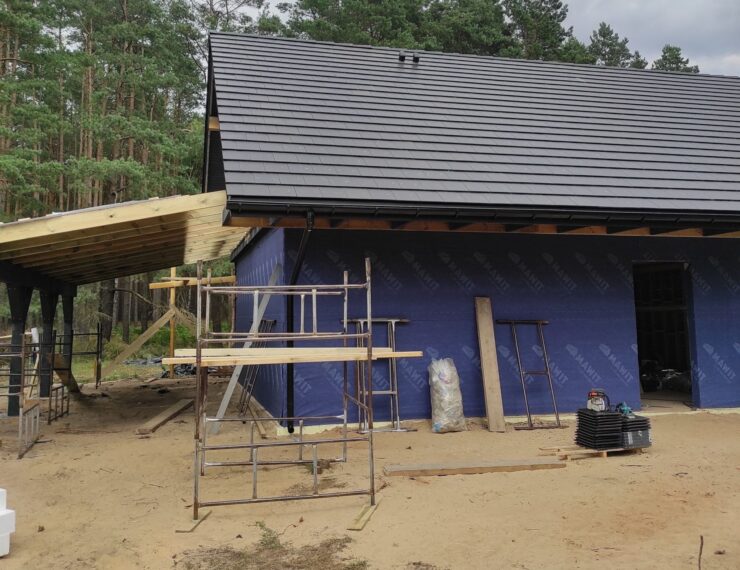 Budowa domu w Leśnej