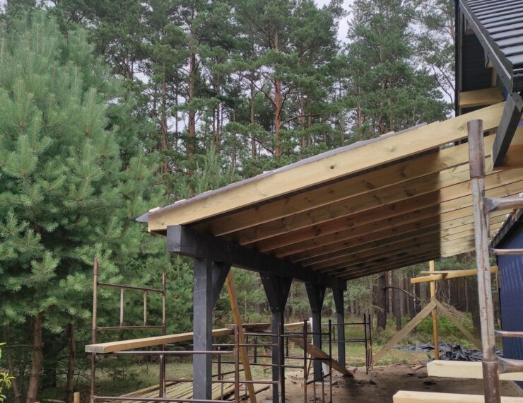 Budowa domu w Leśnej