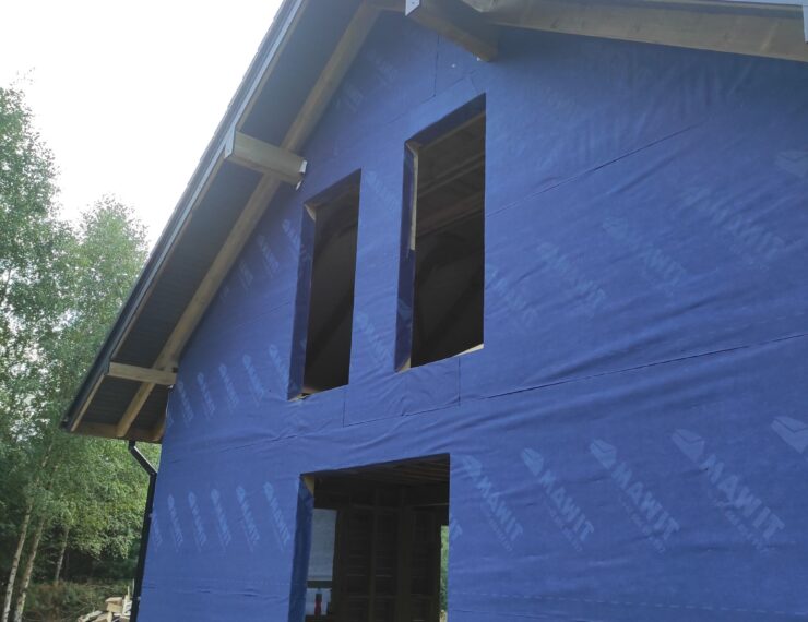 Budowa domu w Leśnej