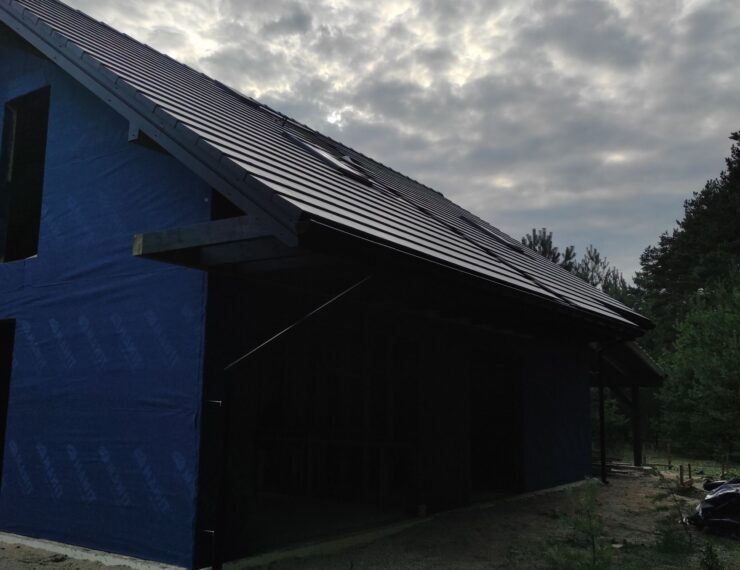 Budowa domu w Leśnej