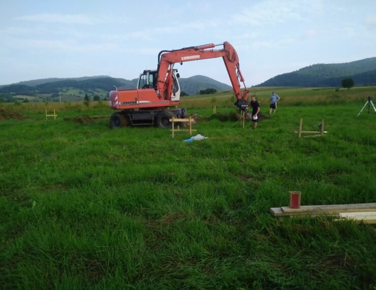 Budowa domu w Szczawniku