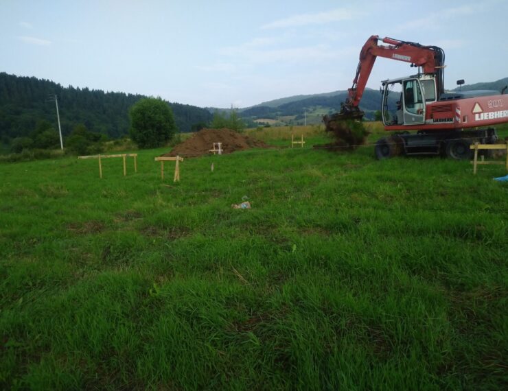 Budowa domu w Szczawniku