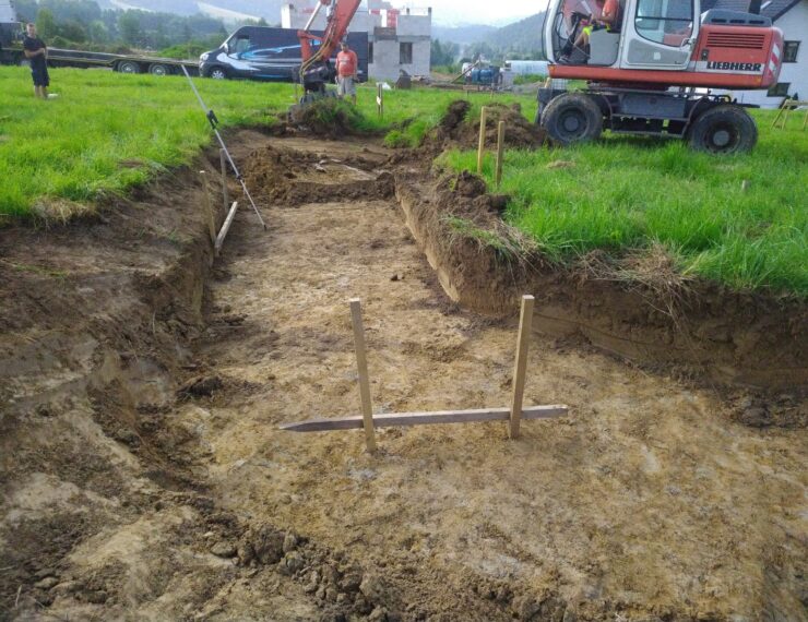 Budowa domu w Szczawniku