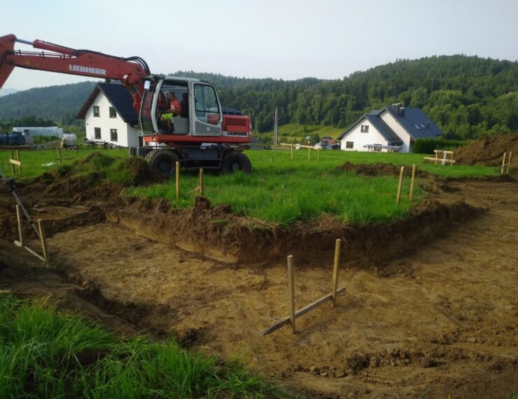 Budowa domu w Szczawniku