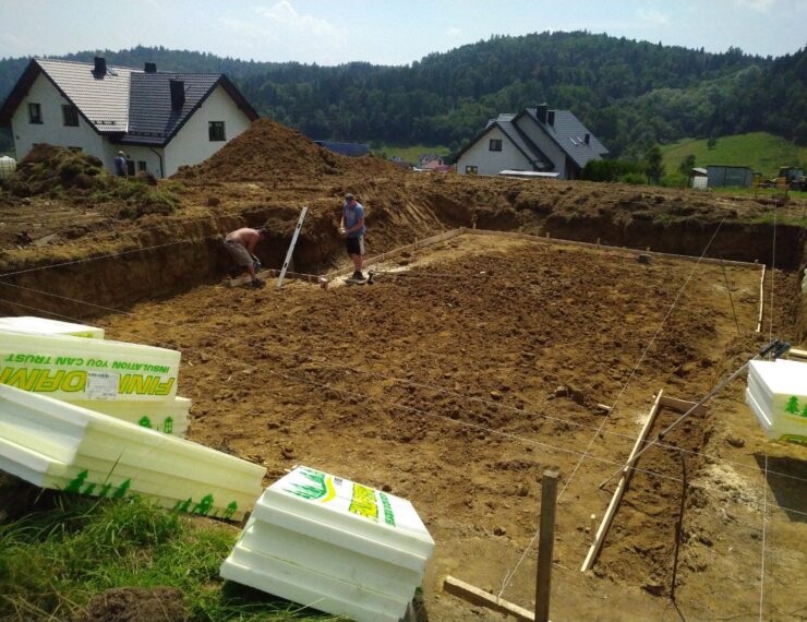 Budowa domu w Szczawniku