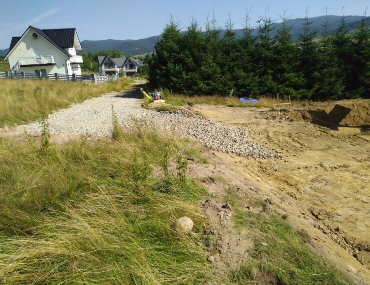 Budowa domu w Czorsztynie