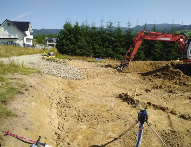 Budowa domu w Czorsztynie