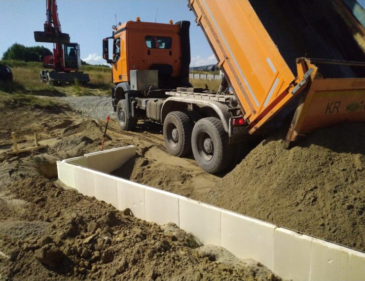 Budowa domu w Czorsztynie