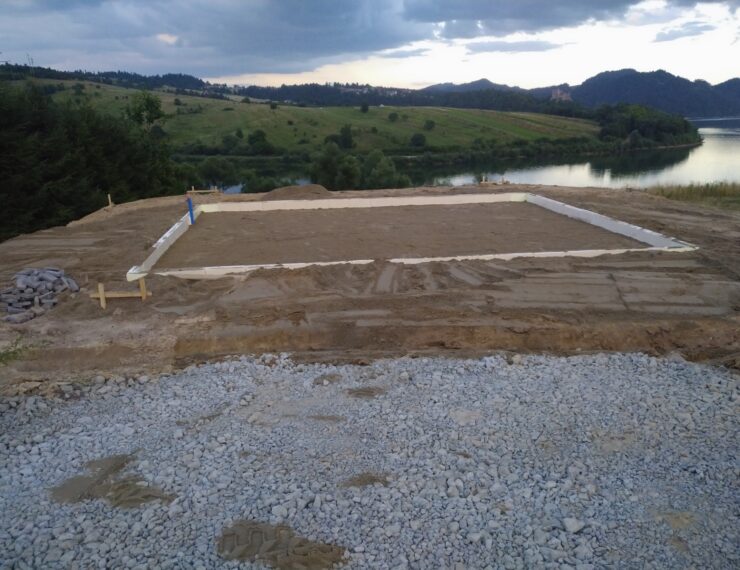 Budowa domu w Czorsztynie