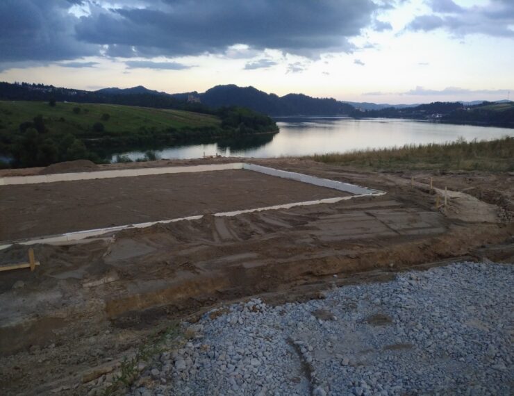 Budowa domu w Czorsztynie