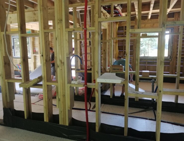 Budowa domu w Leśnej