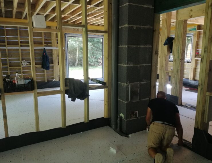 Budowa domu w Leśnej