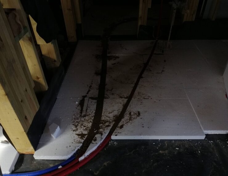 Budowa domu w Dąbrówce