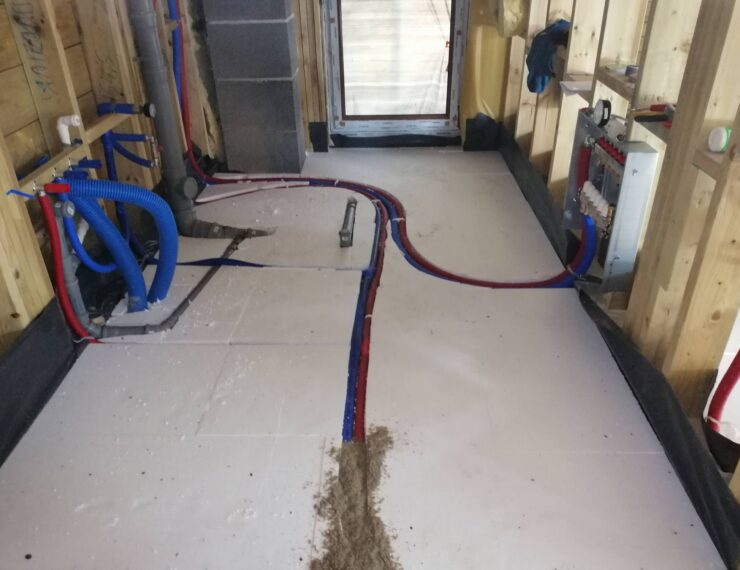 Budowa domu w Dąbrówce