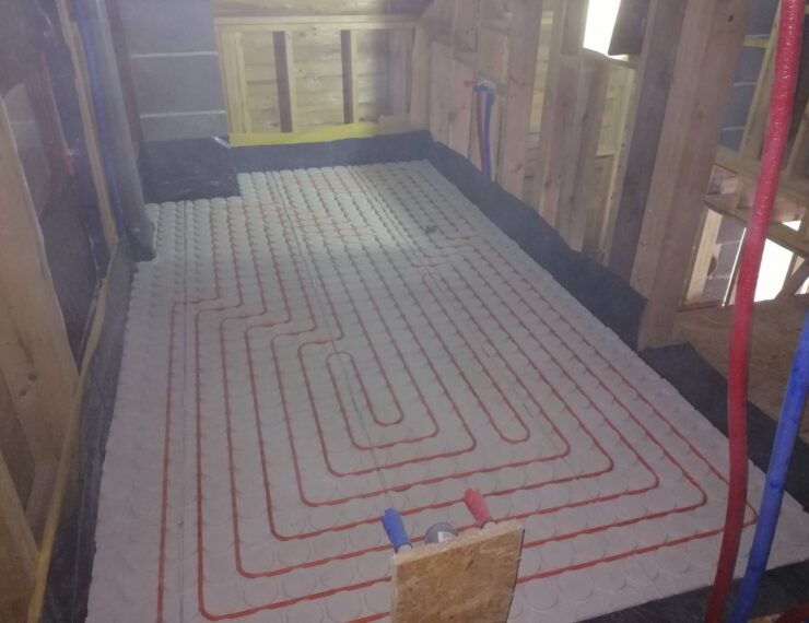 Budowa domu w Dąbrówce