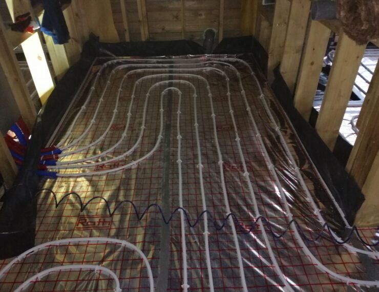 Budowa domu w Dąbrówce